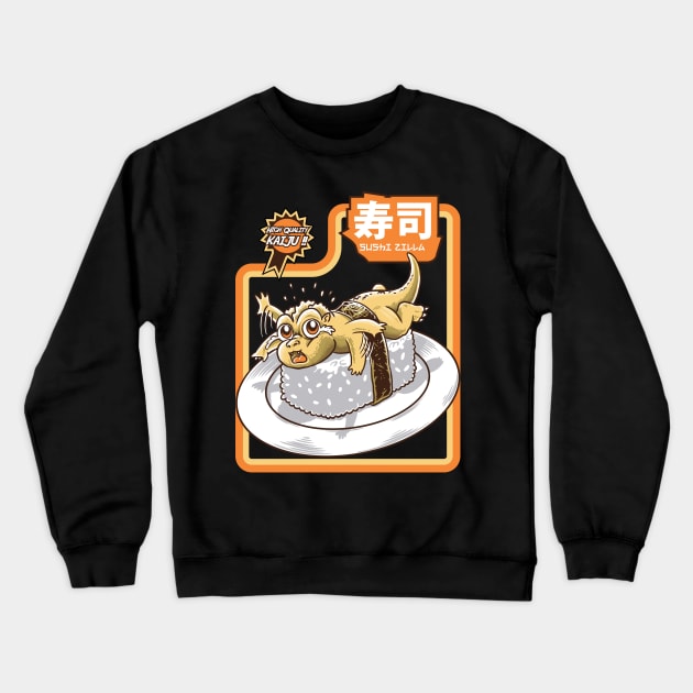 little sushi dragon Crewneck Sweatshirt by polkadothero